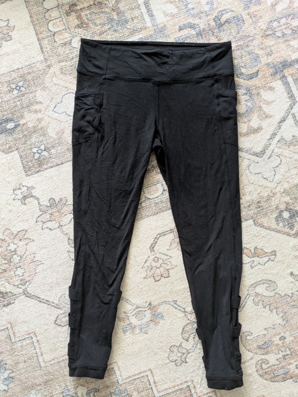Athleta High Rise Cut Out Leggings
